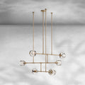 Delume Mobile Round Chandelier 48" 62"
