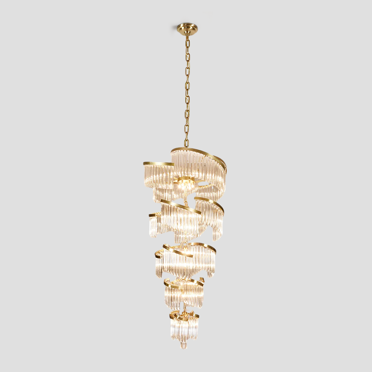 Twin Palms Multi-Tier Crystal Chandelier - view 33