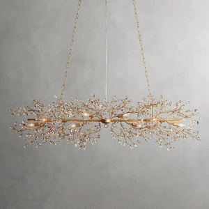 Fiore Linear Chandelier 43"51"68" - view 16