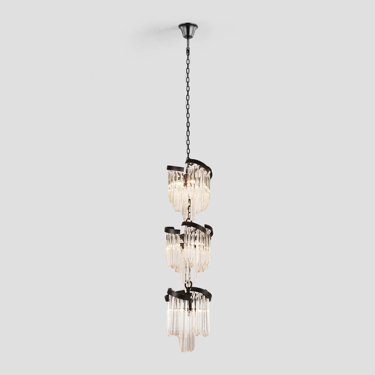 Twin Palms Multi-Tier Crystal Chandelier - view 21