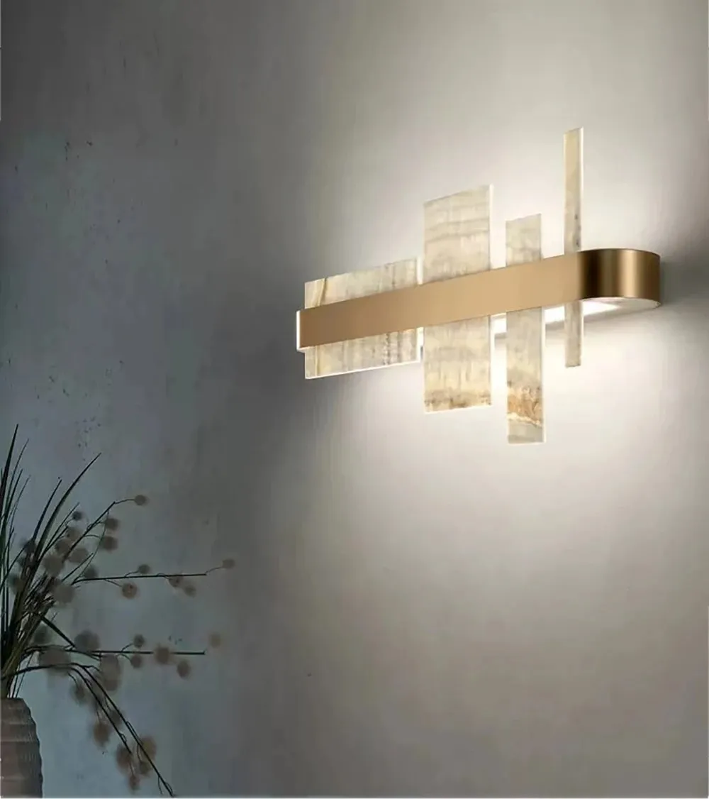 Alabaster Acropolis LED Wall Sconce - view 7