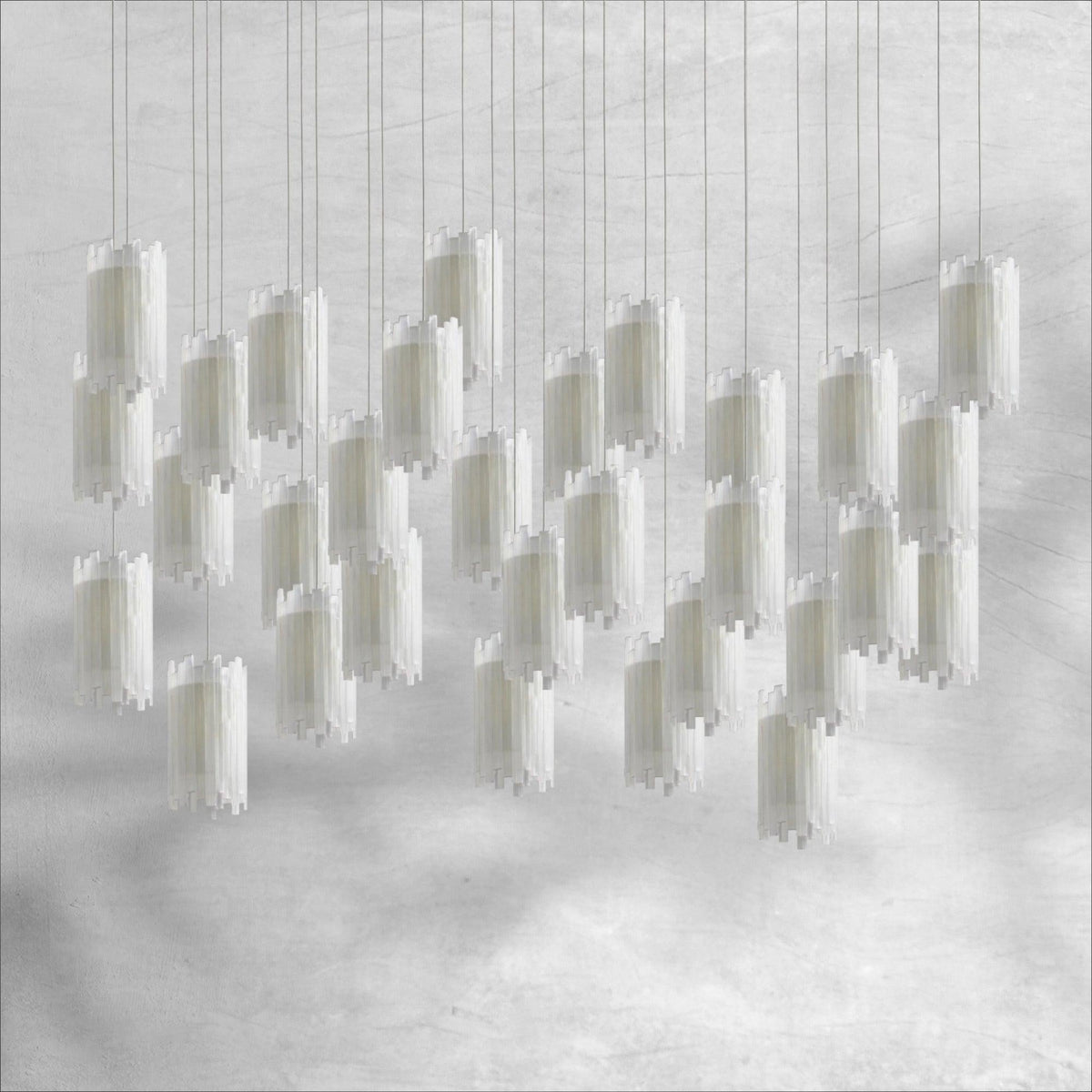 Gianna Rectangular Chandelier 15/30 Light - view 6