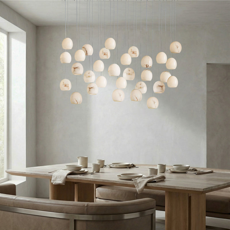 Maeva Rectangular Chandelier 15/30 Light - view 2