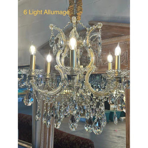 Allumage Extra Wide Classic Crystal Chandelier, K9 crystal - view 29