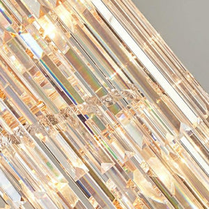 Spiral Crystal Chandelier For Foyer/ Staircase - view 38