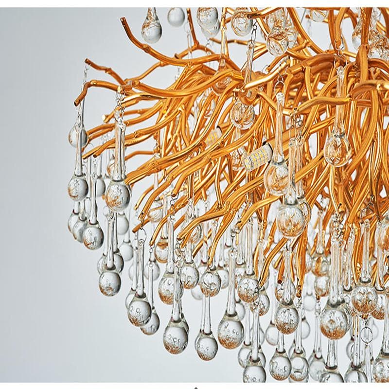 Teardrop Branch Tree Crystal Chandelier - view 6