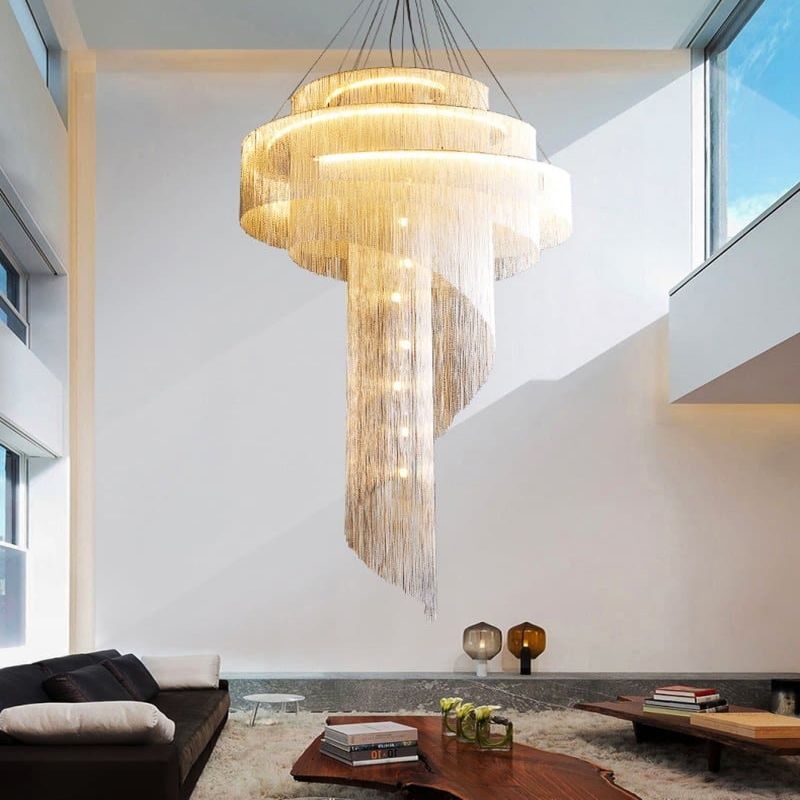 Alisa Multi-Layer Ring Chandelier - view 2