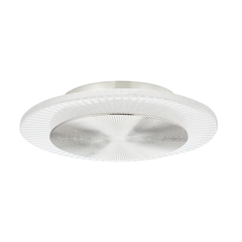 Ovo Ice Glass Round Flushmount, flush mount - view 2