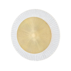 Ovo Ice Glass Round Flushmount, flush mount - view 3
