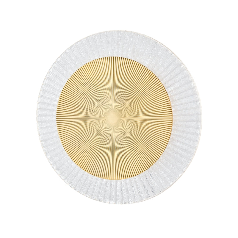 Ovo Ice Glass Round Flushmount, flush mount - view 3