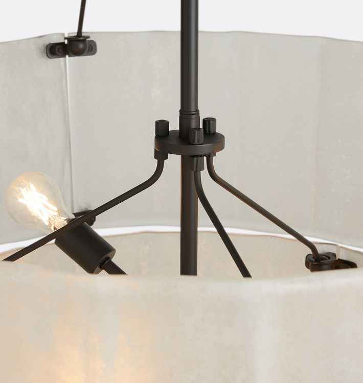 Willamette Glass Round Chandelier 2-Tier 32'', two-tier - view 21