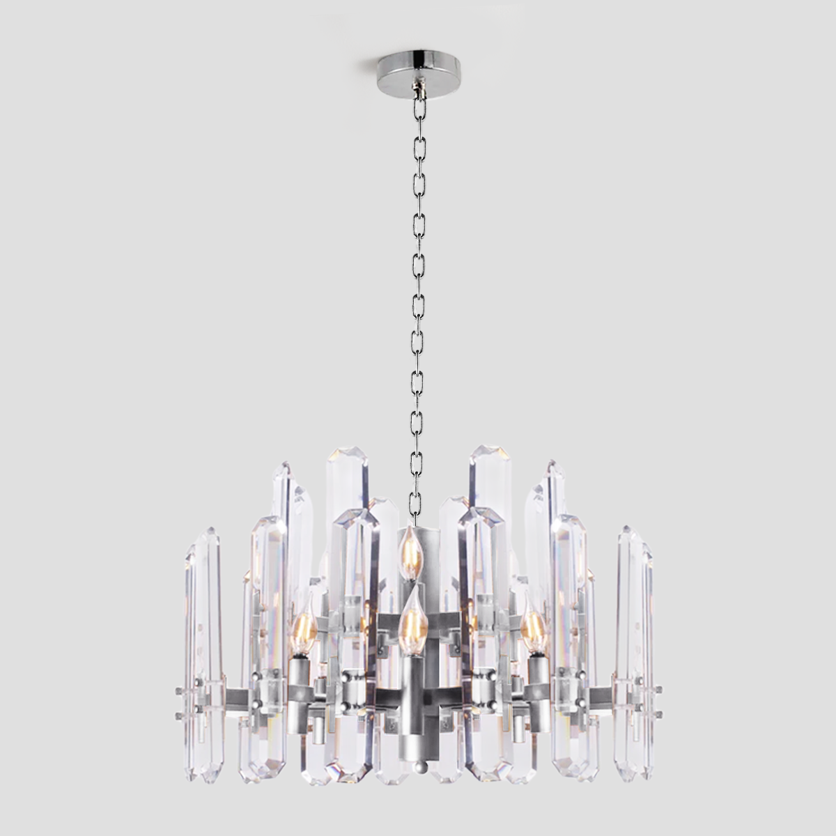 Isolde Crystal Round Chandelier - view 8