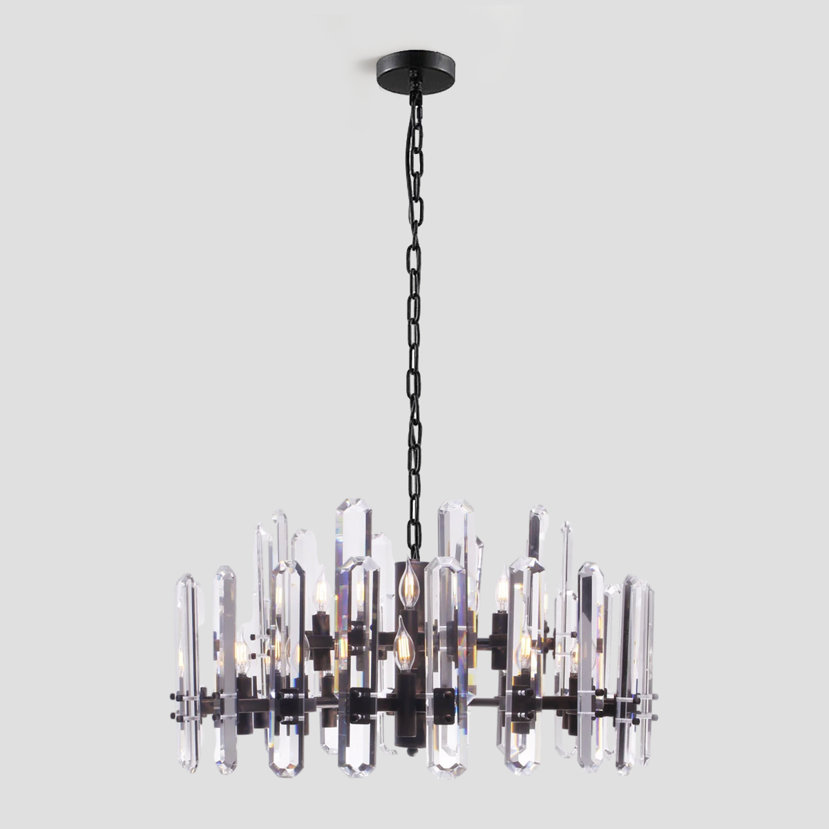 Isolde Crystal Round Chandelier - view 7