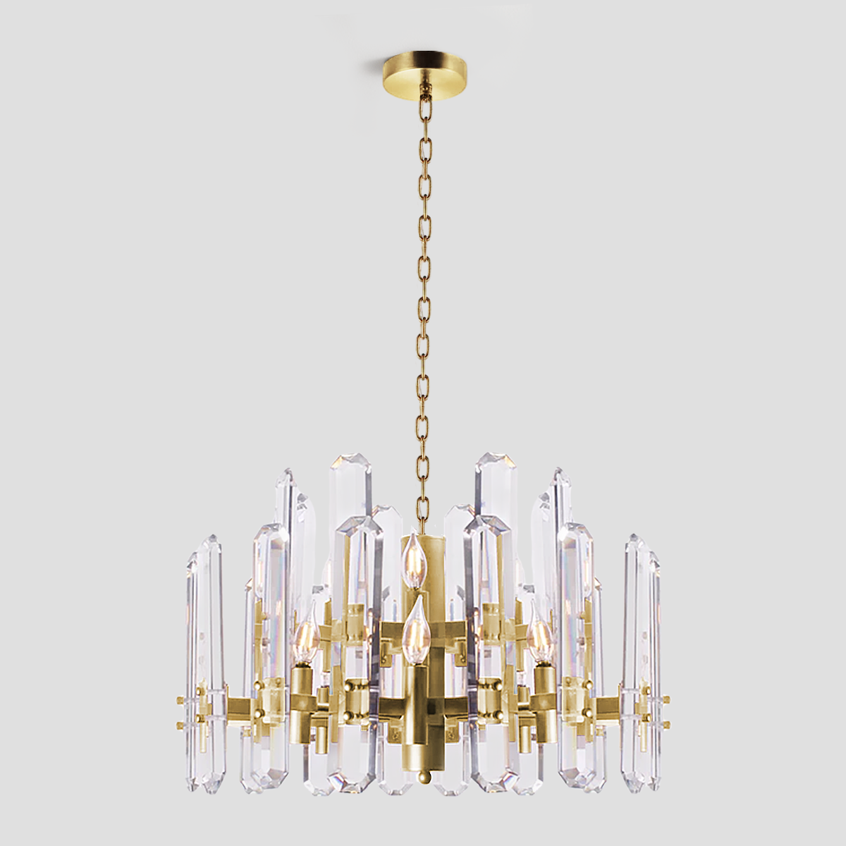 Isolde Crystal Round Chandelier - view 6