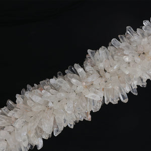 Rosalie Modern Geode Quartz Crystal Linear Chandelier - view 3