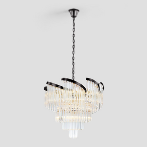 Twin Palms Multi-Tier Crystal Chandelier - view 26