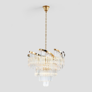 Twin Palms Multi-Tier Crystal Chandelier - view 27