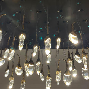 Modern Creative Seed Crystal Chandelier for Dining Room - view 8