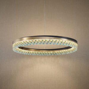 Orion Ring Crystal Chandelier