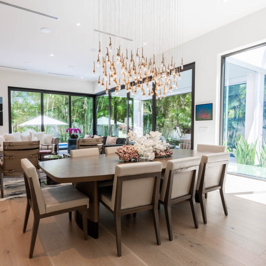 Modern Creative Seed Crystal Chandelier for Dining Room - view 6