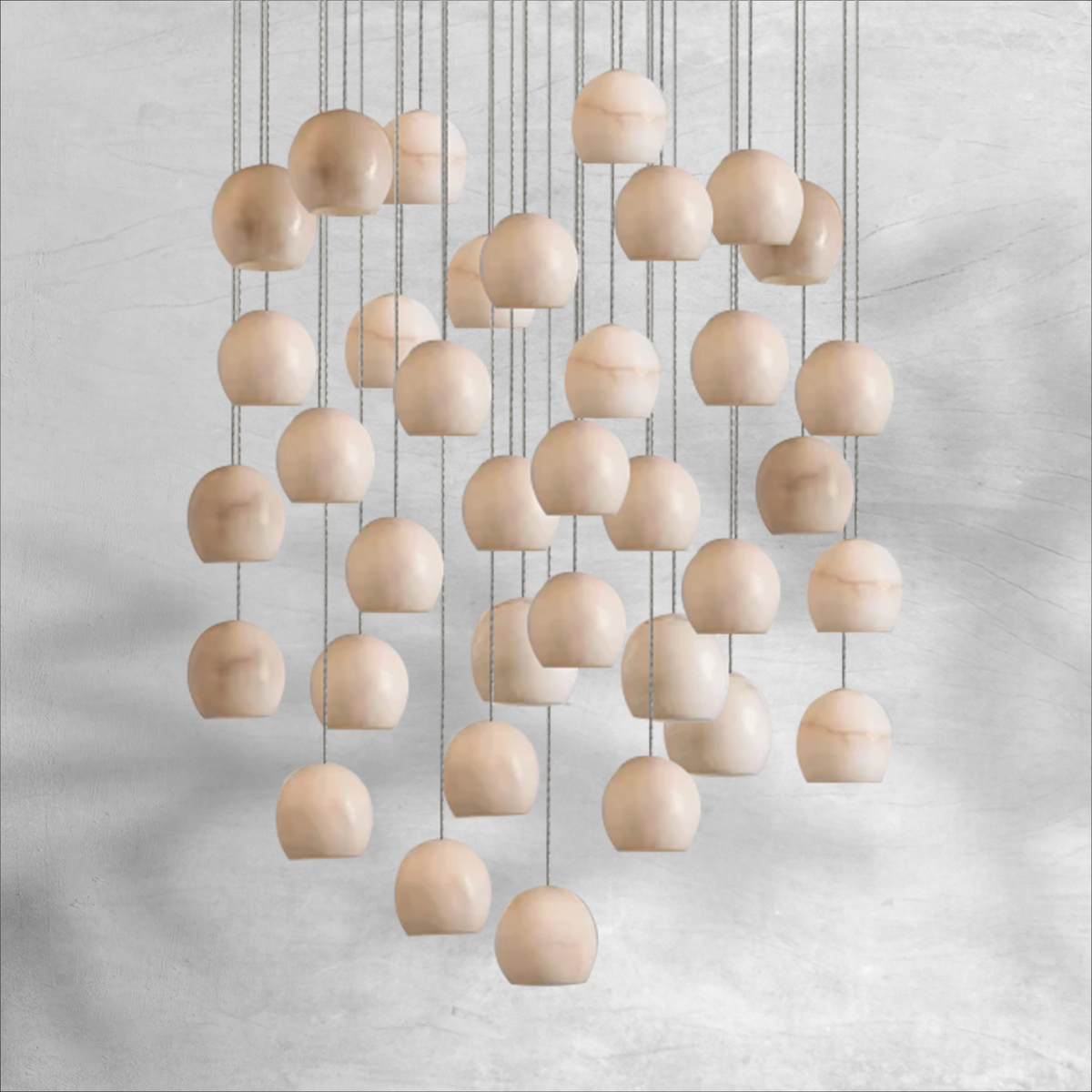 Maeva Round Chandelier 3/7/15/36 Light - view 6