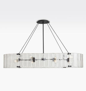 Willamette Glass Linear Chandelier 60'' - view 6