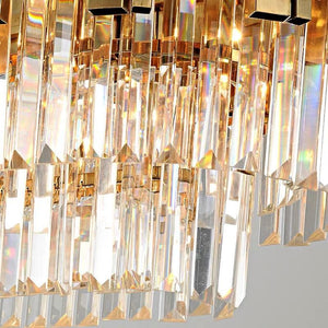 Modern Luxury Crystal Light Rod Chandelier - view 5