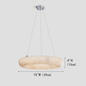 Alabaster Ring XL Chandelier - view 5