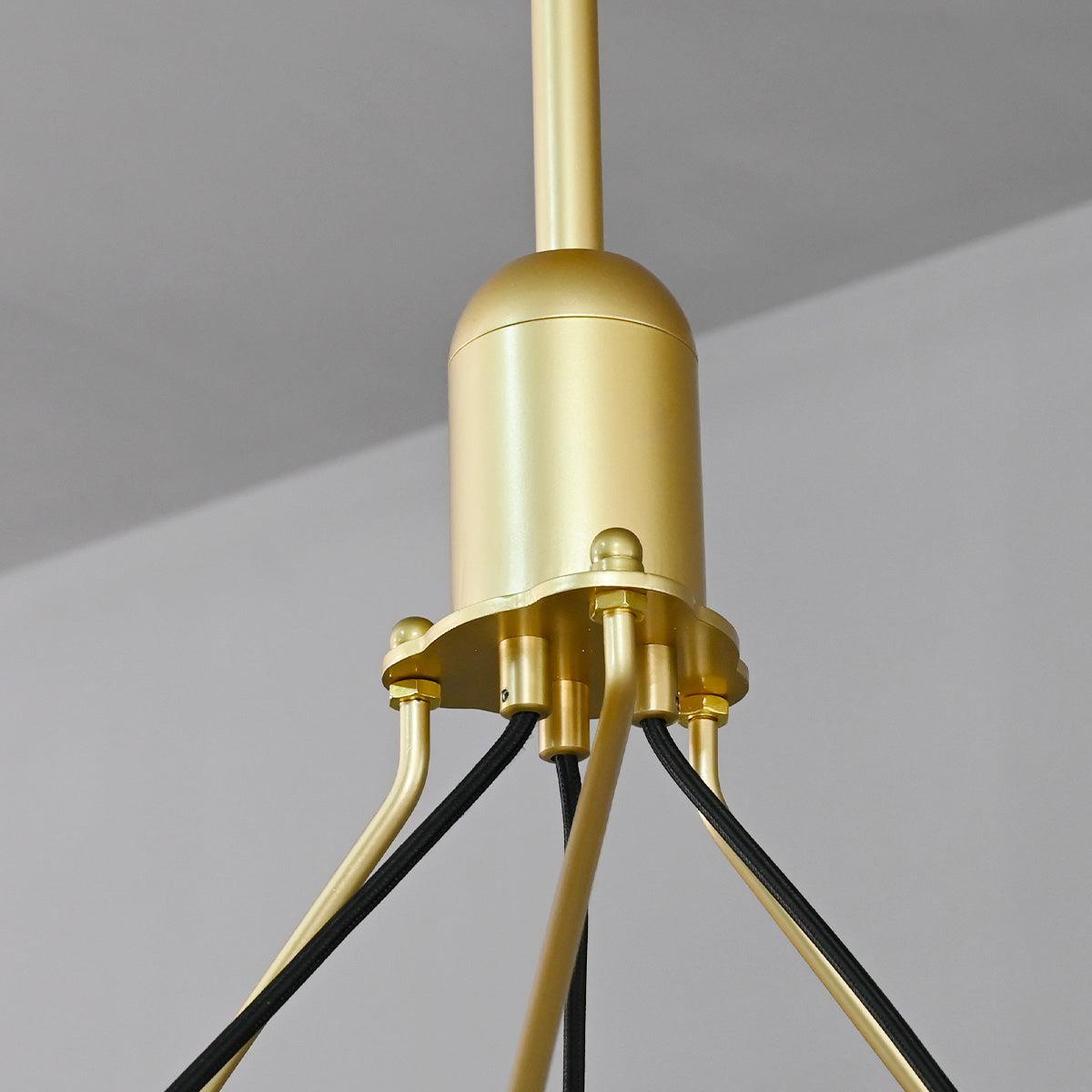 Celestine Vintage Filament 2-Tier Round Chandelier 63''