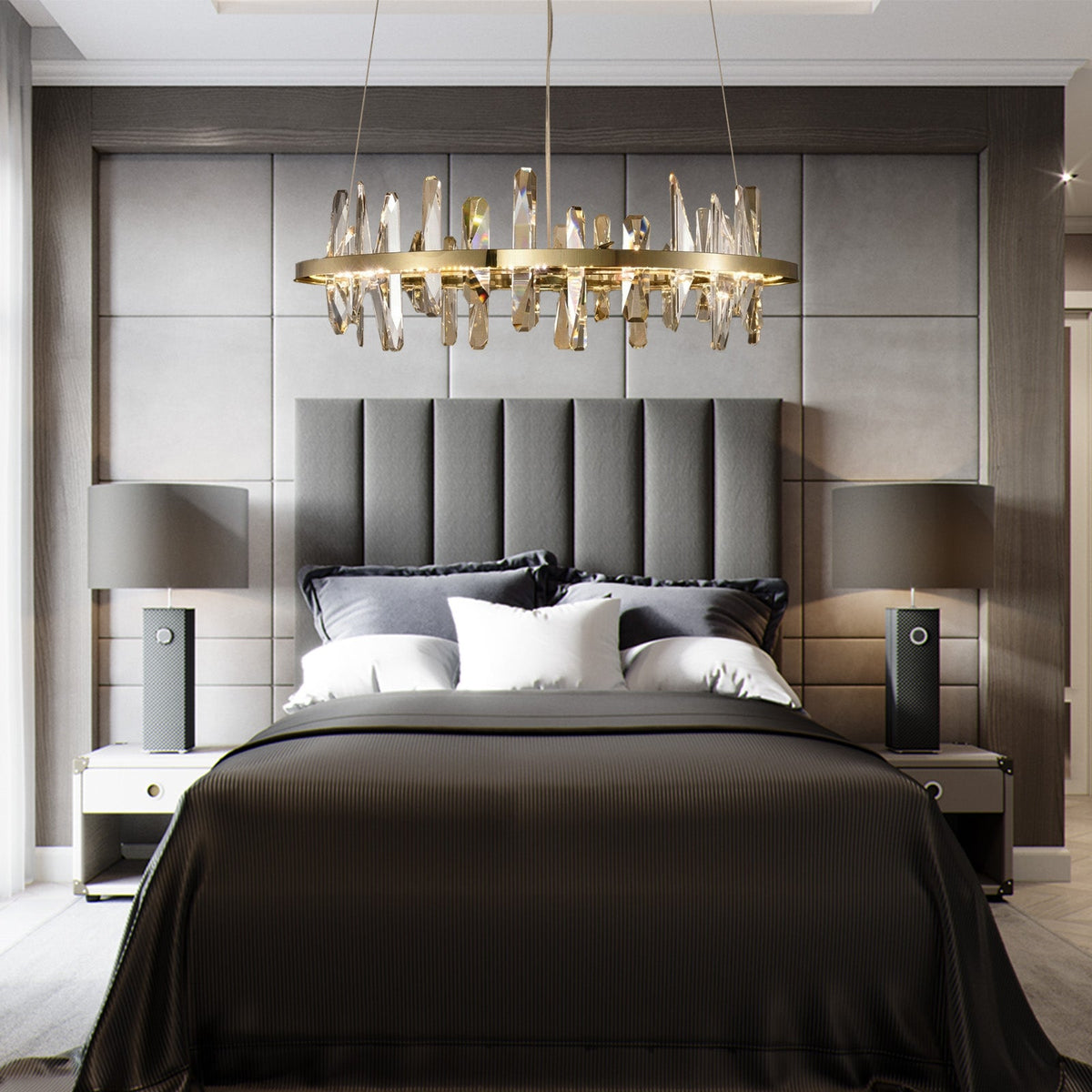 Mira Ring Crystal Chandelier - view 16