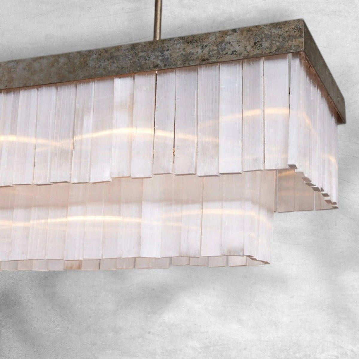 Cameron Rectangular Chandelier 49''59'' - view 8