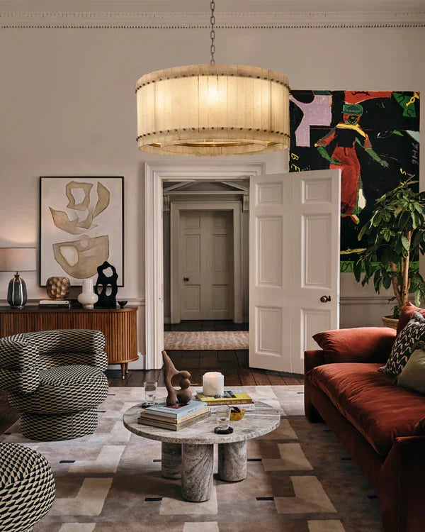 Sienna Marcus Alabaster Round Chandelier - view 23