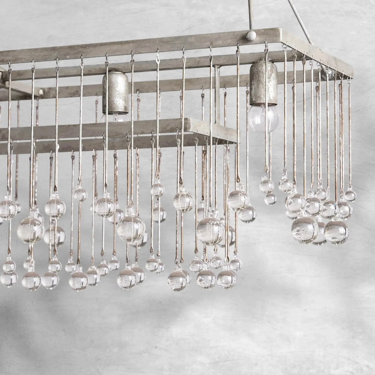 Aubrey Rectangular Chandelier 47''60'' - view 29
