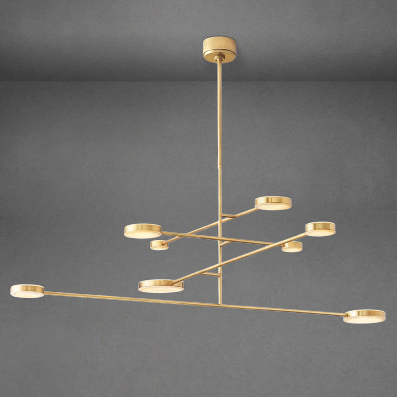 Alaric Mobile Chandelier 60", alabaster - view 4