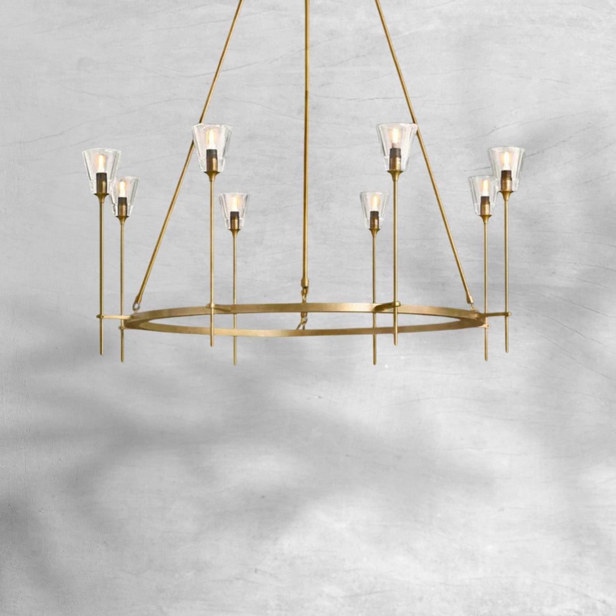 Torcho Round Chandelier 46"