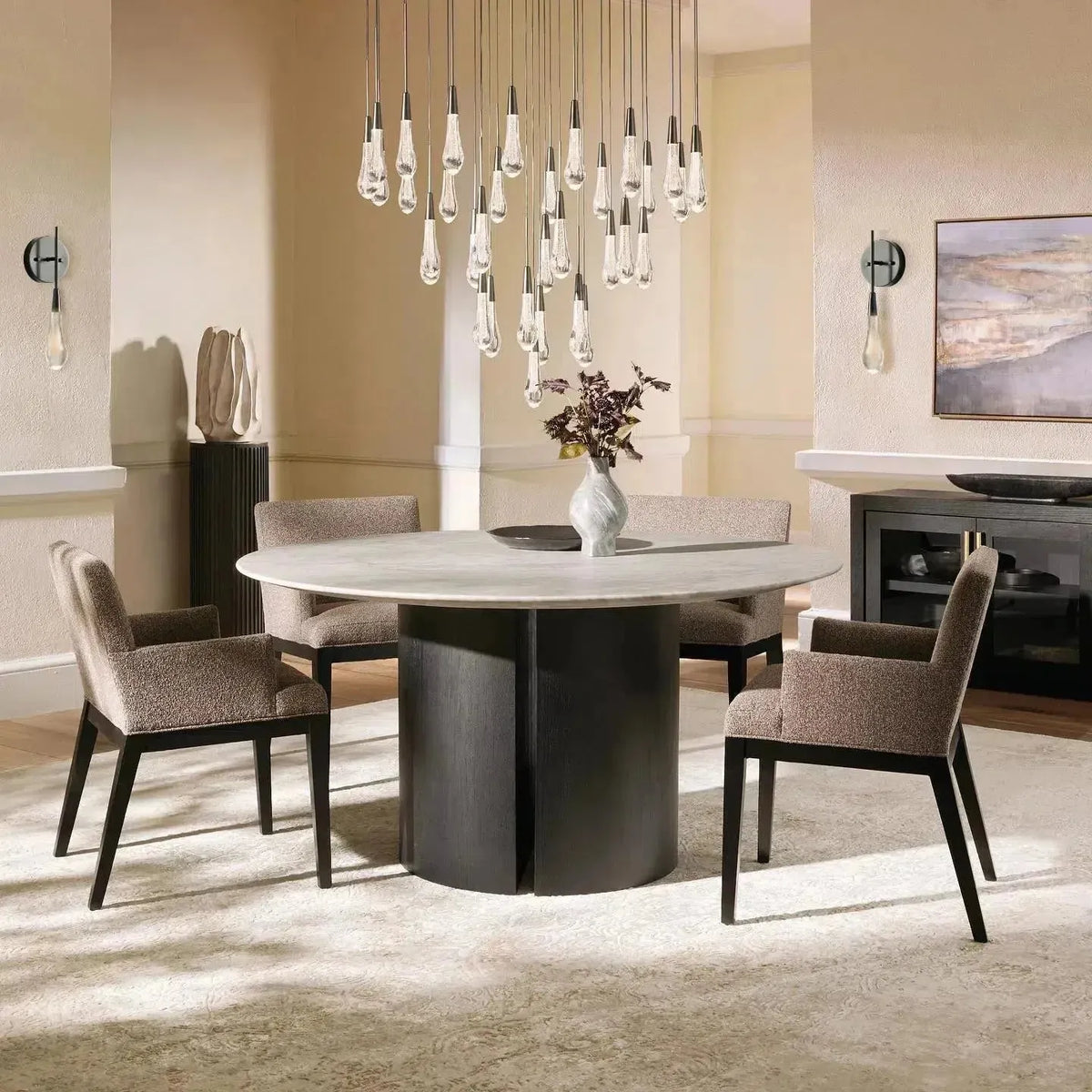 Soltaire Linear Chandelier 37"50"70"87"120" - view 35