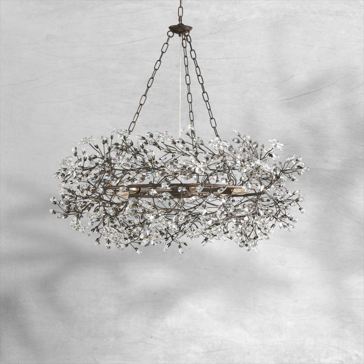 Fiore Crown Chandelier 39" 48" 60" - view 26