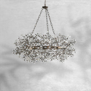 Fiore Crown Chandelier 39" 48" 60" - view 26