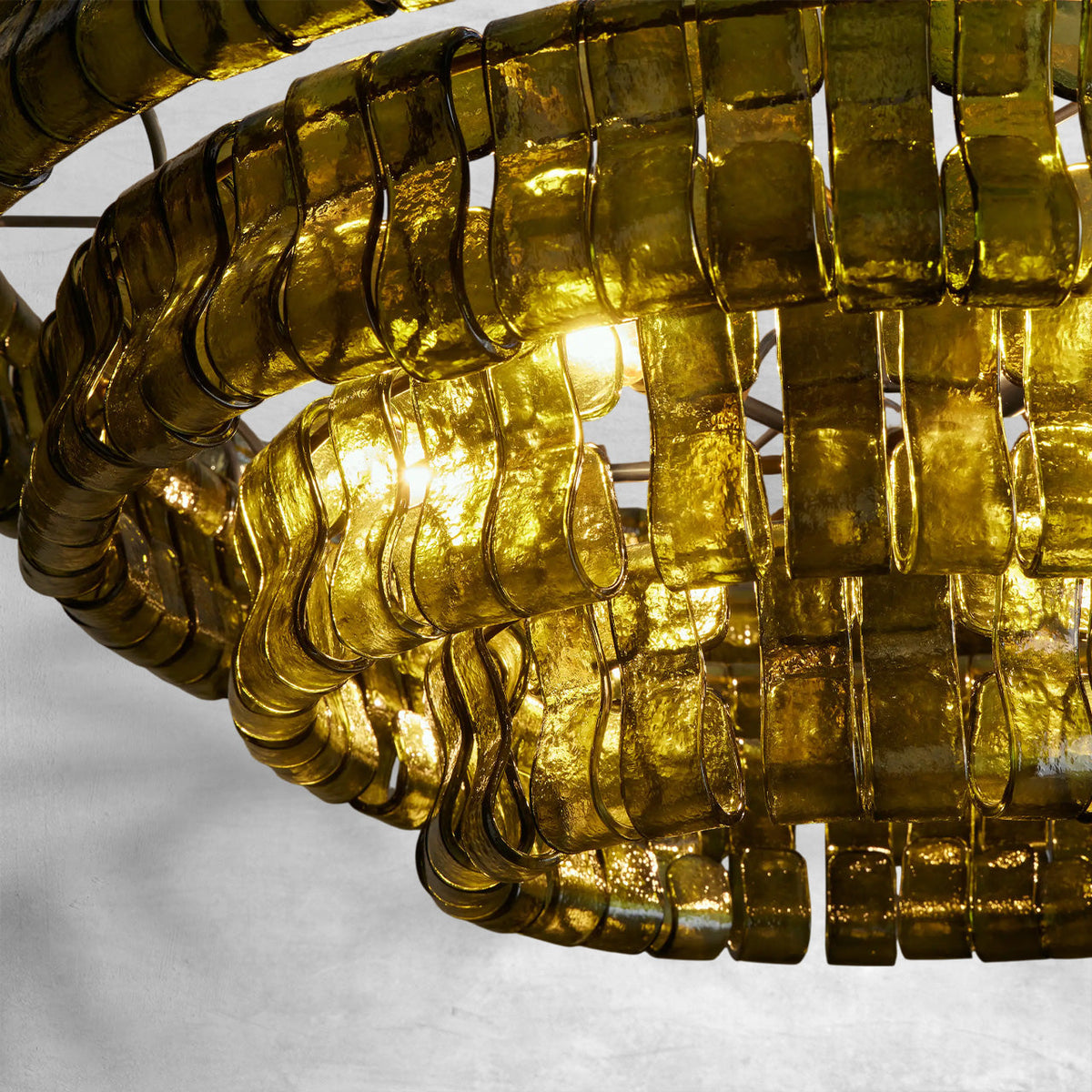 Ghiaccio Round Chandelier 24"36"48"60" - view 45