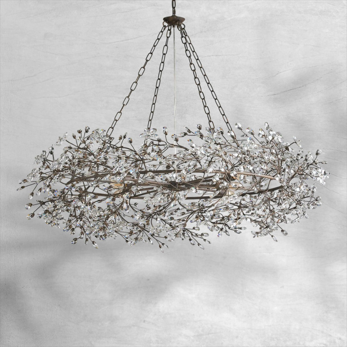 Fiore Crown Chandelier 39" 48" 60" - view 35