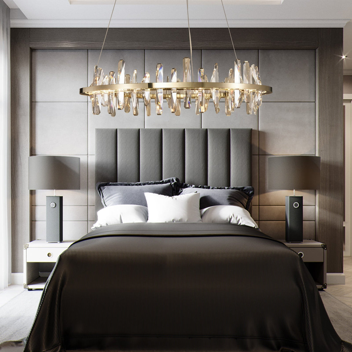 Mira Ring Crystal Chandelier - view 20