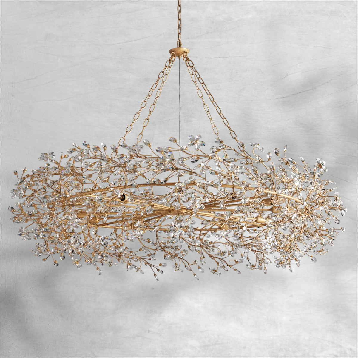 Fiore Crown Chandelier 39" 48" 60" - view 46