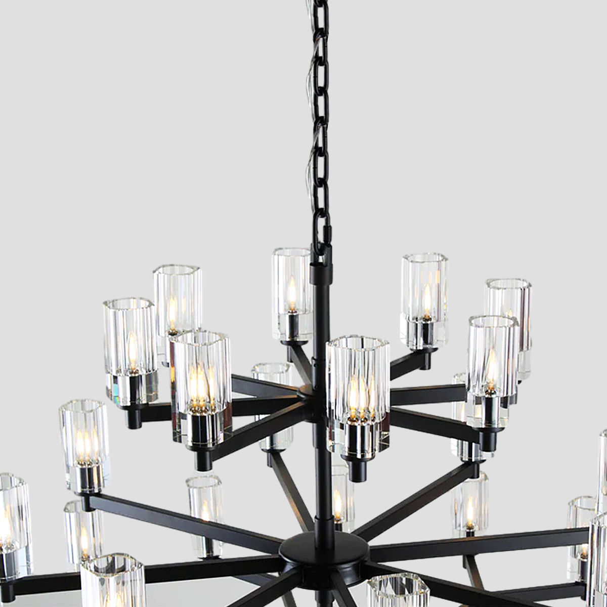 Daron Large Crystal Chandelier - view 4