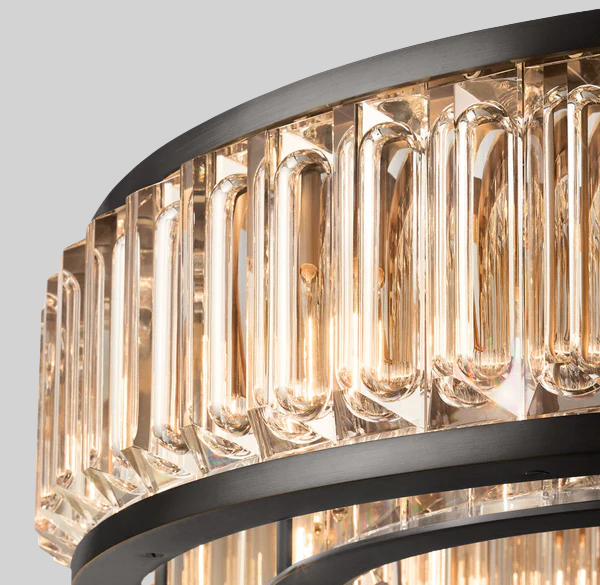 Mauriar Round Chandelier 37" - view 2