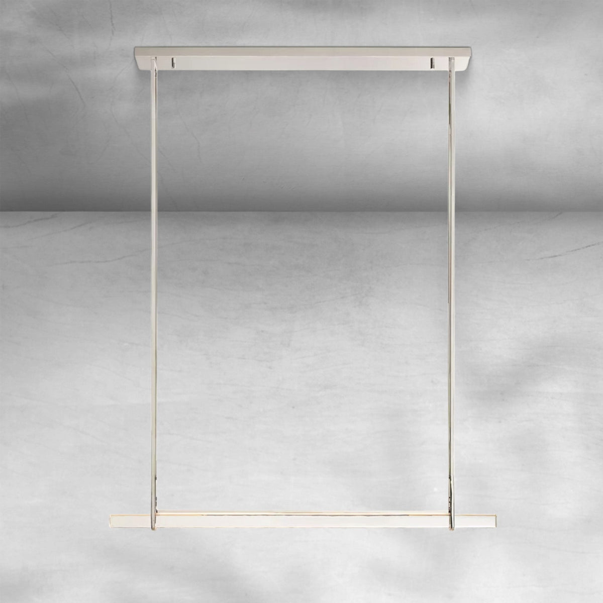Aureon Crystal Single Bar Linear Chandelier - view 3