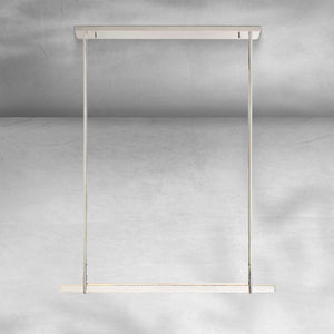 Aureon Crystal Single Bar Linear Chandelier - view 3