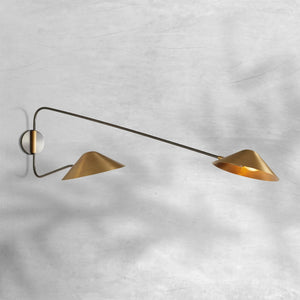 Simms Long Arm 2-Light Wall Sconce - view 3