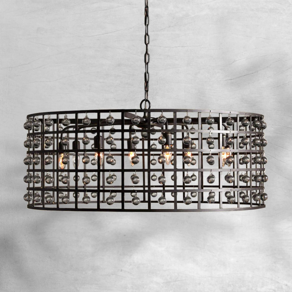 La Cage Round Chandelier 6/8/12 Light - view 13