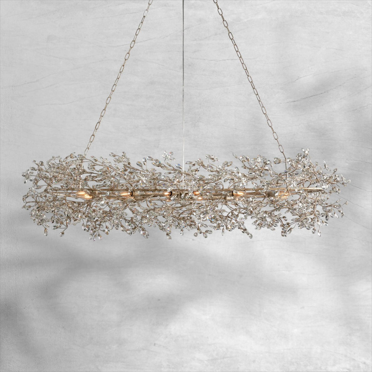 Fiore Oval Chandelier 62''74'' - view 15
