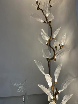 Creative Bionic Resin Leaves Chandelier for Living Room/Dining Room/Staircase - view 27